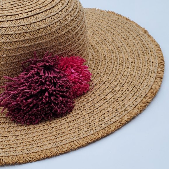 Sonoma Pom-Pom accent, Large Brim, Floppy Hat - Picture 8 of 15